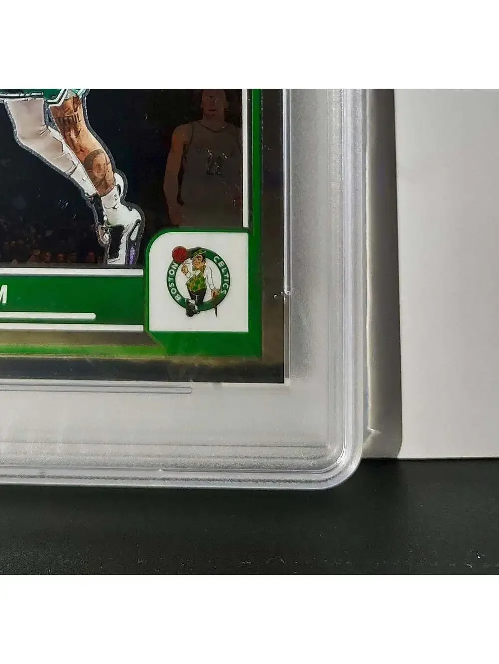 Jayson Tatum 2023 Panini Premium Stock NBA Hoops #9 Jumbo PSA 9 Mint